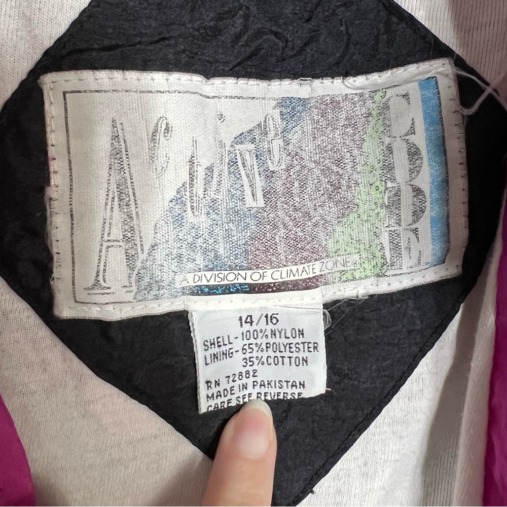 Vintage Active Code Climate Zone Windsuit Jacket … - image 5